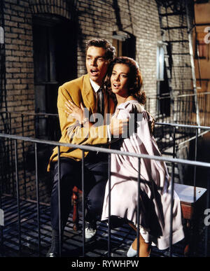 BEYMER,BOIS, WEST SIDE STORY, 1961 Banque D'Images