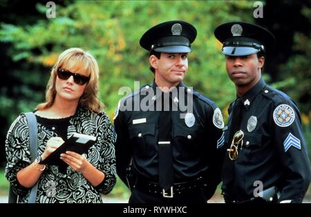 GUTTENBERG,PIERRE,WINSLO, POLICE ACADEMY 4 : Citizens on Patrol, 1987 Banque D'Images