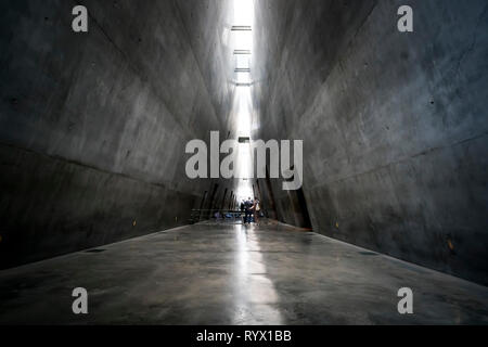 Mpressive - Yad Vashem mémorial national israélien de l'Holocauste et l'héroïsme dédié à la mémoire du génocide du peuple juif. Jérusalem, ISR Banque D'Images
