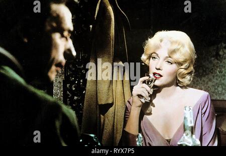 MONTAND, Monroe, faisons l'amour, 1960 Banque D'Images