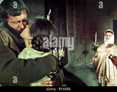 O'TOOLE,MERROW, Hepburn, LE LION EN HIVER, 1968 Banque D'Images