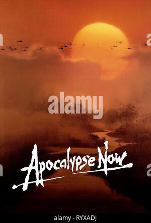 Affiche de film, Apocalypse Now, 1979 Banque D'Images