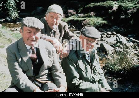 PETER SALLIS, BILL OWEN, BRIAN WILDE, LAST OF THE SUMMER WINE, 1976 Banque D'Images