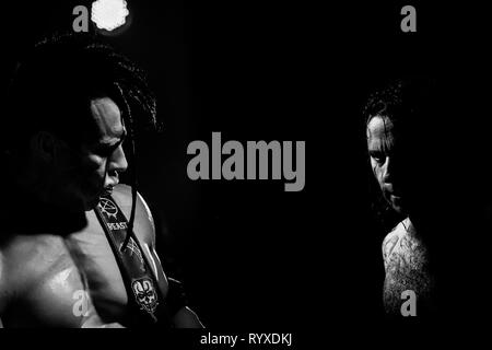 Doyle Wolfgang Von Frankenstein & Alex Histoire de (Doyle/Acwl/The Misfits) Banque D'Images