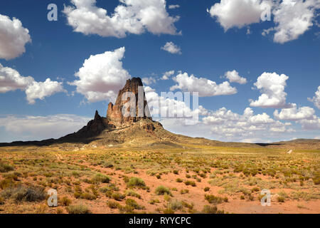 El Capitan rock formation, Monument Valley, Arizona, USA Banque D'Images