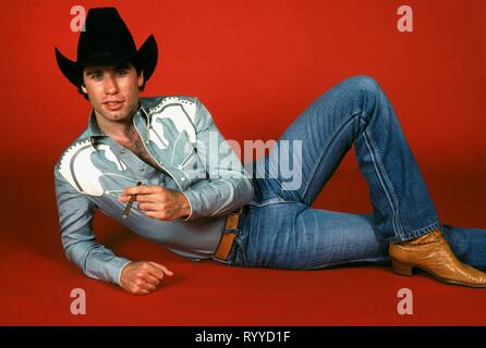 JOHN TRAVOLTA, URBAN COWBOY, 1980 Banque D'Images