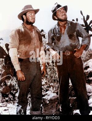 HOLT,BOGART, LE TRÉSOR DE LA SIERRA MADRE, 1948 Banque D'Images