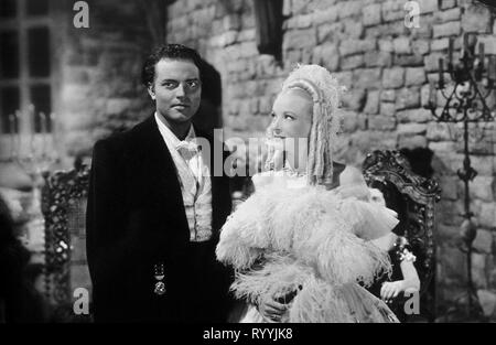 ORSON WELLES, Margaret O'Brien, Jane Eyre, 1943 Banque D'Images