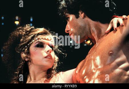 FINOLA HUGHES, John Travolta, Staying Alive, 1983 Banque D'Images