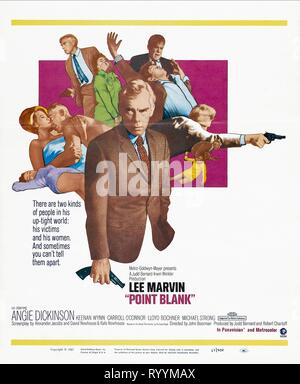 LEE MARVIN POSTER, Point Blank, 1967 Banque D'Images