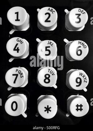 Touches du clavier Banque D'Images