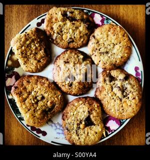 Cookies faits maison Banque D'Images