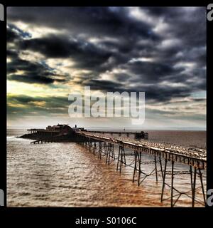 Birnbeck Pier Weston super mare Banque D'Images