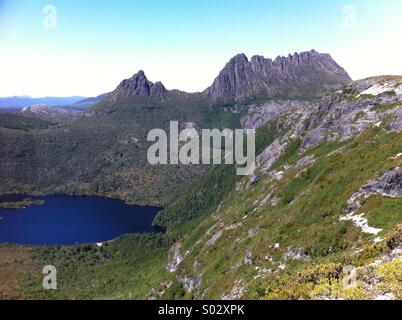 La Tasmanie Cradle Mountain Banque D'Images