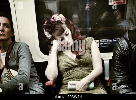 Belle au bois dormant Banque D'Images