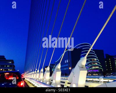 Dublin, Samuel Beckett bridge Banque D'Images