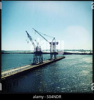 Red Hook terminal dans Brooklyn, NY Banque D'Images