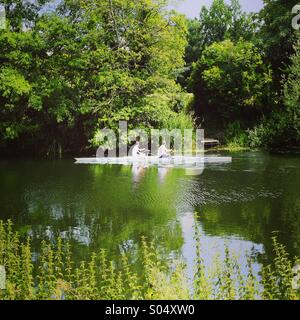 Rameurs Banque D'Images