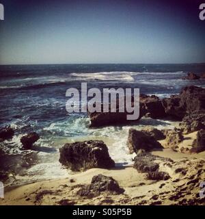 Rocky Trigg beach à Perth, Aistralia Banque D'Images