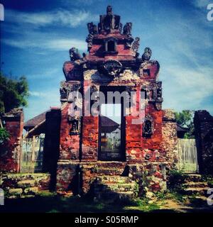 Ornate Hindu Temple, Bali, Indonésie Banque D'Images