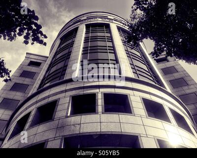 Un Midtown Atlanta, Géorgie, immeuble de bureaux. Banque D'Images