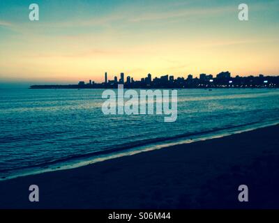 Skyline indiennes Mumbai Inde Banque D'Images