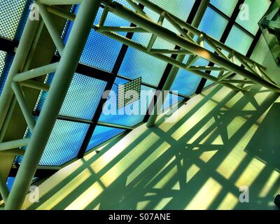 L'architecture de l'aéroport Banque D'Images