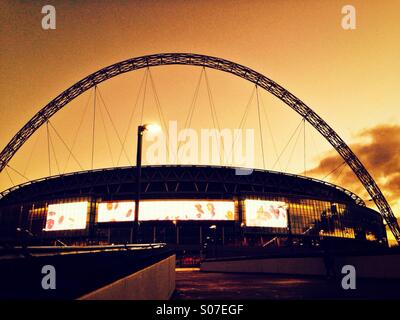 Le stade de Wembley, London Borough of Brent, UK Banque D'Images