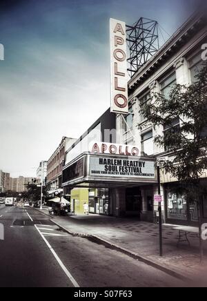 Apollo Theatre de Harlem, New York City Banque D'Images