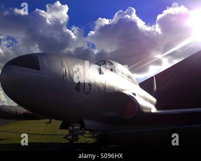 Canadair CT-133 Silver Star Trainer Militaire Banque D'Images