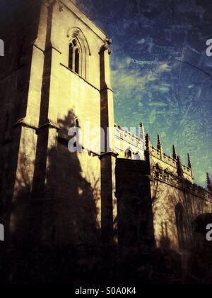 L'église St Martin, Ancaster, Lincolnshire, Angleterre. Banque D'Images