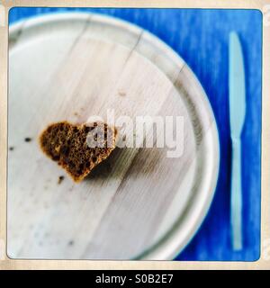 Gâteau sucré en forme de coeur Banque D'Images