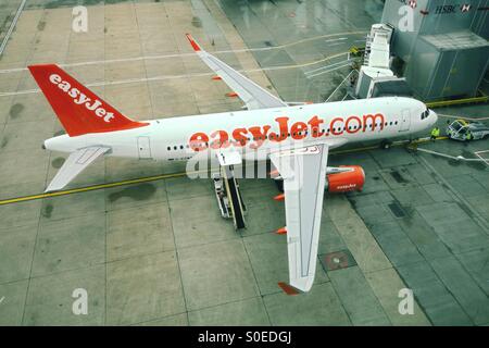 Easy Jet airplane Banque D'Images