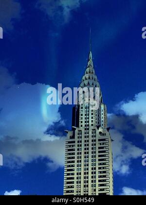 Célèbre Chrysler Building à New York City, USA Banque D'Images