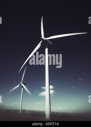 Les éoliennes près de Ellensburg, Washington, États-Unis Banque D'Images