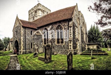 St Clement's Church, Sandwich Banque D'Images