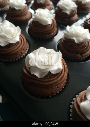 Ciel de Cupcake Banque D'Images