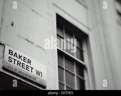 Baker Street, Londres Banque D'Images