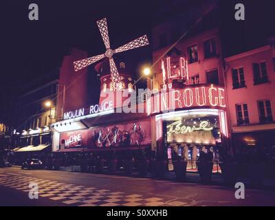 Moulin Rouge Banque D'Images