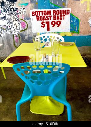 Cuisine et Bar Wynwood Banque D'Images