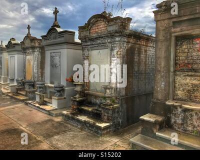 Cimetière de La Nouvelle-Orléans Banque D'Images