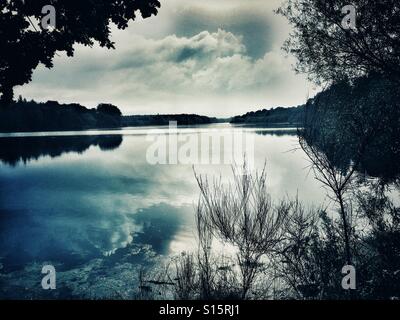 Photo du lac de Clumber Park Banque D'Images