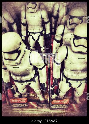 Jouets de Star Wars. Banque D'Images