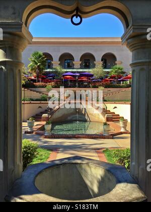 Casa Del Rey Moro Jardin dans Balboa Park, San Diego, Californie, USA. Prises 13 juillet 2016. Banque D'Images