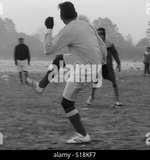 Footballeur, Népal, 2017 Banque D'Images