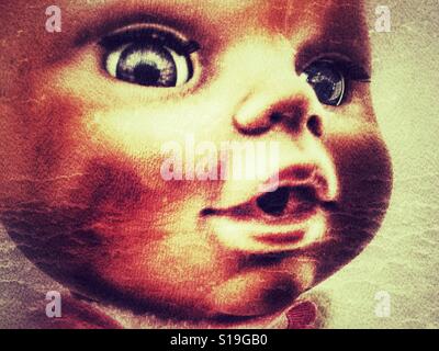 Baby-doll, visage Banque D'Images