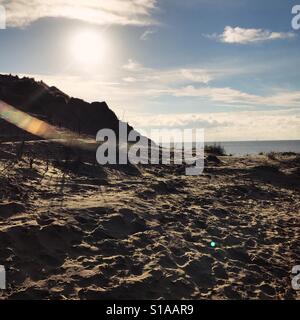 Formby point sand dunes Banque D'Images