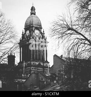 Hôtel de ville de Leeds. Banque D'Images