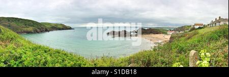 Hope Cove, South Devon, Angleterre, Royaume-Uni. Banque D'Images