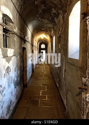 DUBLIN, IRLANDE. 05/05/2017. La prison de Kilmainham une ancienne prison de Kilmainham, Dublin, Irlande. Maintenant un musée géré par le Bureau des travaux publics, un organisme du gouvernement de l'Irlande. Banque D'Images